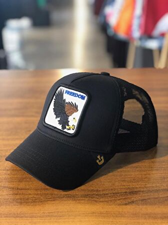 Gorin Bros Trucker Model Kartal Figür Cap Şapka