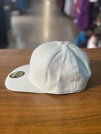 Hiphop Snapback Rapper Basket Beyaz Renk Cap Şapka