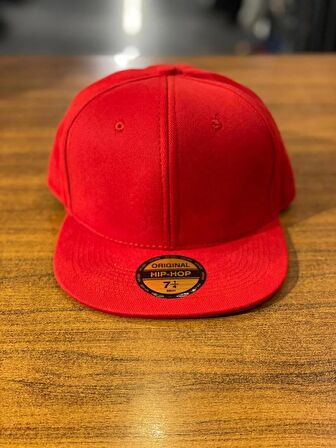 Hiphop Snapback Rapper Basket Kırmızı Renk Cap Şapka