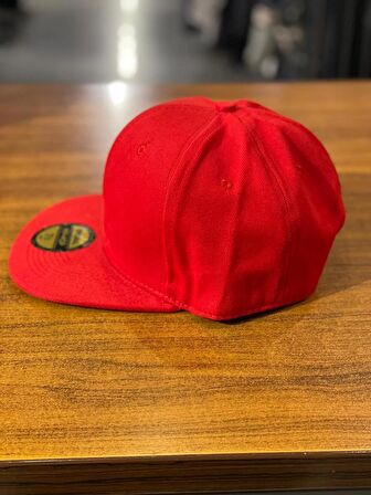 Hiphop Snapback Rapper Basket Kırmızı Renk Cap Şapka