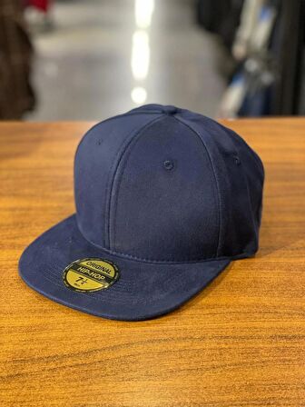 Hiphop Snapback Rapper Basket Lacivert Renk Cap Şapka