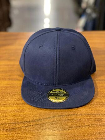 Hiphop Snapback Rapper Basket Lacivert Renk Cap Şapka