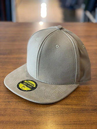 Hiphop Snapback Rapper Basket Beyzbol Bej Renk Cap Şapka