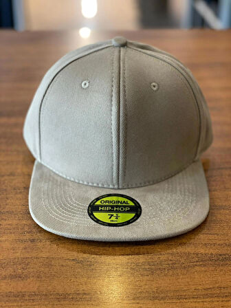Hiphop Snapback Rapper Basket Beyzbol Bej Renk Cap Şapka
