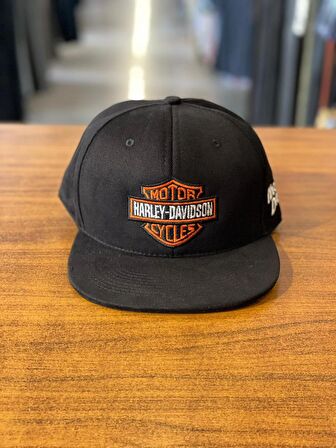 Motor Harley Davidson Hiphop Snapback Rapper Basket Cap Şapka