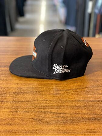 Motor Harley Davidson Hiphop Snapback Rapper Basket Cap Şapka