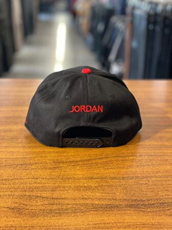 Air Jordan Nakışlı Hiphop Snapback Rapper Basket Kanvas Cap Şapka