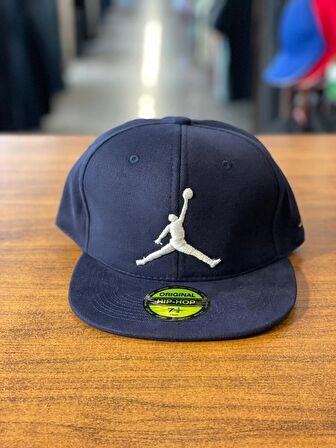 Jordan Air Lacivert Hiphop Snapback Rapper Basket Cap Şapka