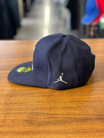 Jordan Air Lacivert Hiphop Snapback Rapper Basket Cap Şapka