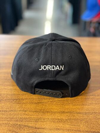 Jordan Air Siyah Hiphop Snapback Rapper Basket Cap Şapka