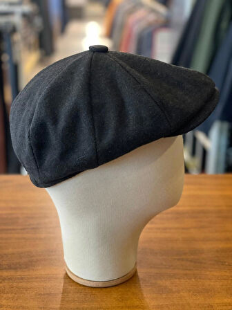 Erkek Kasket Peaky Blinders İngiliz Model Kaşe Kumaş Şapka
