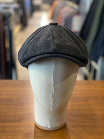 Erkek Kasket Peaky Blinders İngiliz Model Kaşe Kumaş Şapka