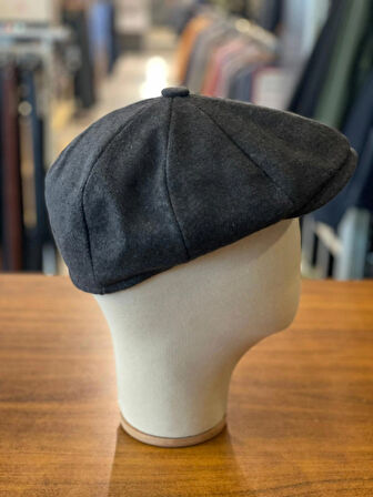 Erkek Kasket Peaky Blinders İngiliz Model Kaşe Kumaş Şapka