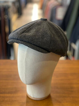 Erkek Kasket Peaky Blinders İngiliz Model Kaşe Kumaş Şapka