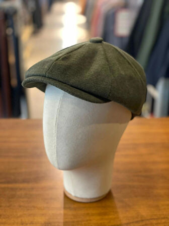 Erkek Kasket Peaky Blinders İngiliz Model Kaşe Kumaş Şapka