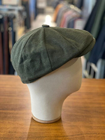 Erkek Kasket Peaky Blinders İngiliz Model Kaşe Kumaş Şapka