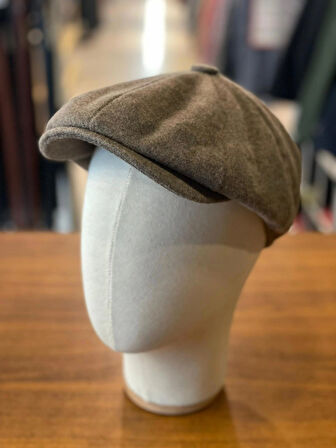 Erkek Kasket Peaky Blinders İngiliz Model Kaşe Kumaş Şapka