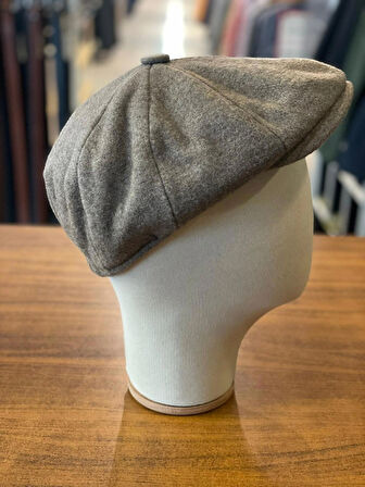 Erkek Kasket Peaky Blinders İngiliz Model Kaşe Kumaş Şapka