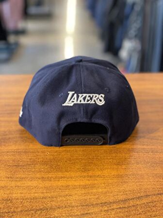 LA Lakers Hiphop Snapback Rapper Basket Lacivert Renk Cap Şapka