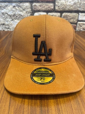 LA Los Angeles Hiphop Snapback Rapper Basket Baseball Drip Taba Şapka Cap
