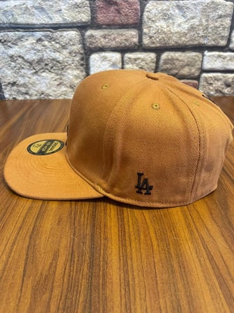 LA Los Angeles Hiphop Snapback Rapper Basket Baseball Drip Taba Şapka Cap