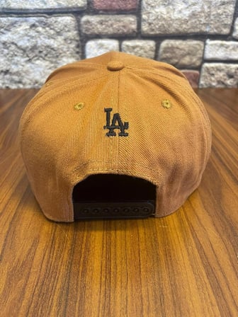 LA Los Angeles Hiphop Snapback Rapper Basket Baseball Drip Taba Şapka Cap