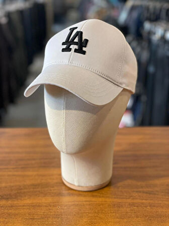 LA Lakers Trucker Model Nakışlı Unisex Beyaz Renk Pamuklu Cap Şapka