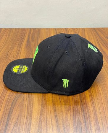 Monster Nakışlı Hip Hop Snapback Rapper Basket Cap Şapka 