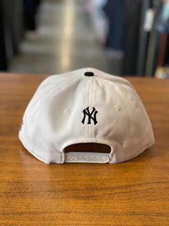 NY Yankees Beyaz Renk Hiphop Snapback Rapper Basket Cap Şapka