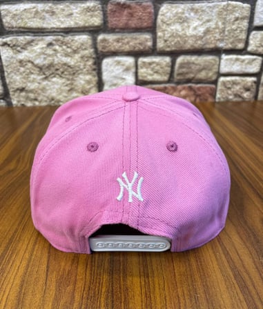 NY New York Nakış Hiphop Snapback Rapper Pembe Baseball Şapka Cap