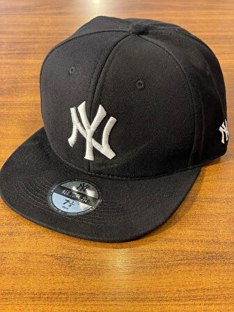 NY Yankees Unisex Pamuklu Siyah Renk Hip Hop Snapback Rapper Basket Cap Şapka