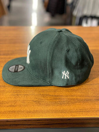 NY Yankees Nakışlı Yeşil Renk Hip Hop Snapback Rapper Basket Cap Şapka