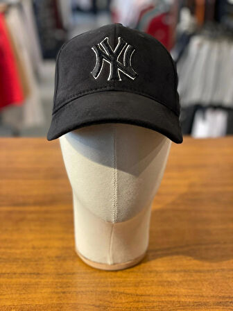 NY Yankees Trucker Beyzbol Siyah Renk Kışlık Kumaş Pamuklu Cap Şapka