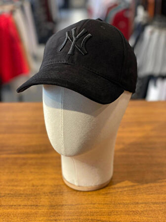 NY Yankees Trucker Beyzbol Siyah Renk Kışlık Kumaş Pamuklu Cap Şapka