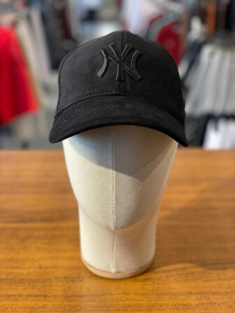 NY Yankees Trucker Beyzbol Siyah Renk Kışlık Kumaş Pamuklu Cap Şapka