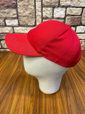 Polo Nakışlı Kırmızı Unisex Beyzbol Şapka Cap