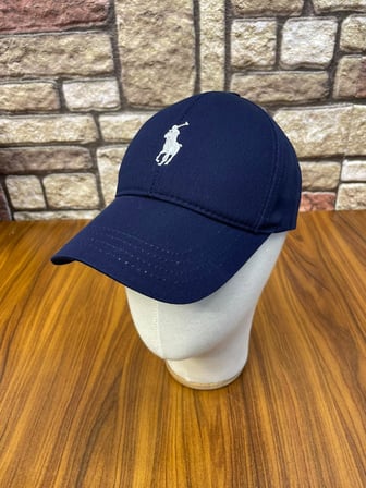 Polo Nakışlı Lacivert Renk Unisex Beyzbol Şapka Cap