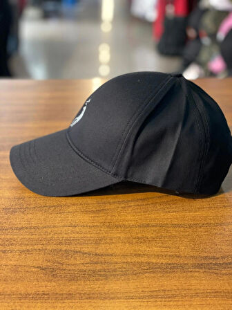 Polo Nakışlı Siyah Renk Unisex Pamuklu Cap Şapka