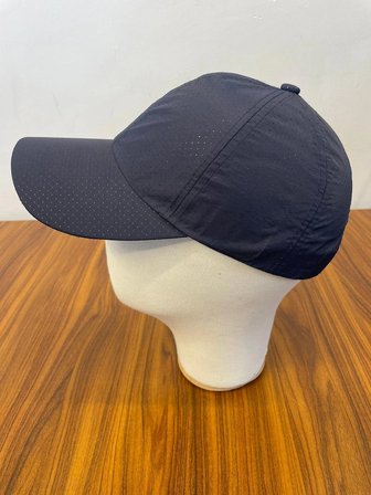 Yazlık Delikli Paraşüt Kumaş Lacivert Unisex Cap Şapka