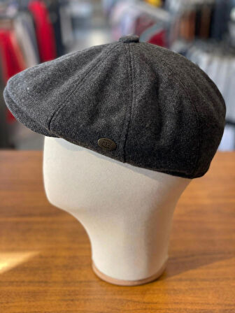 Peaky Blinders İngiliz Beckham Model Düğmeli Parçalı Kaşe Kasket