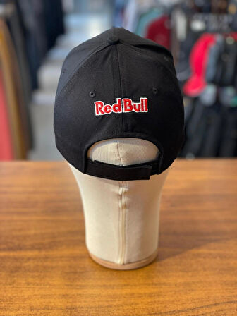 RedBull Nakışlı Trucker Model Pamuklu Unisex Siyah Renk Cap Şapka