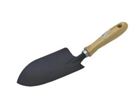 Bahçe Hobi Küreği Geniş Kürek Ahşap Saplı 30 cm