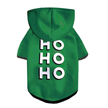 Alphadog Hohoho Yeşil Polarlı Küçük Irk Köpek Sweatshirtü