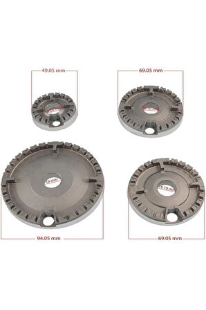 Universal Ankastre Ve Set Üstü Ocak Bek Takımı-Arçelik Bosch Siemens Profilo Vestel Beko Uyumlu