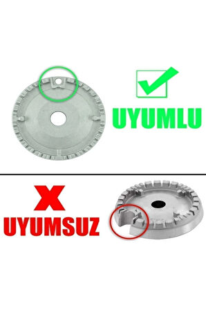 Universal Ankastre Ve Set Üstü Ocak Bek Takımı-Arçelik Bosch Siemens Profilo Vestel Beko Uyumlu