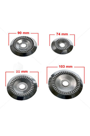 Universal Tüplü Ve Doğalgazlı Ocaklar Için Emaye Kapaklı Kent Bek Takımı