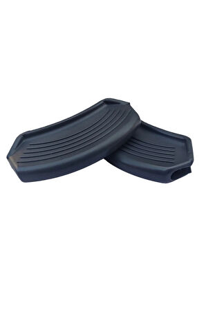 Silikon Tencere Tava Tutacağı Yanmaz Yapışmaz Tutamaç Set 9x4 Cm Antrasit ( 1 Set 2 Adetten Oluşur )