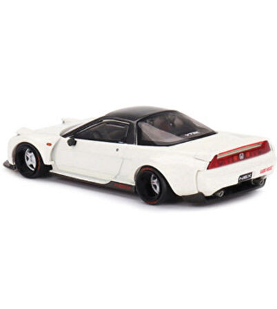 Mini GT 1:64 Honda NSX (NA1) Kaido WORKS V2 - Beyaz Diecast Model Araba 