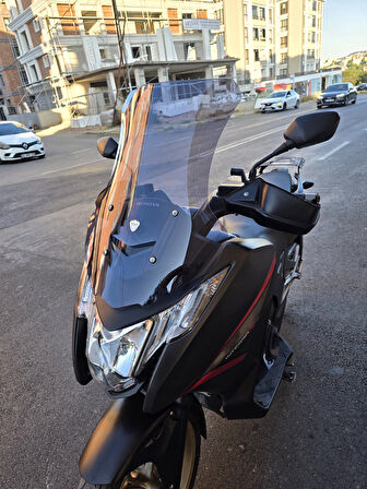 MOTOCAM Honda NC 750 D İntegra Siperlik Ön Cam 2014-2020 Model 68cm Füme Renkli 4mm