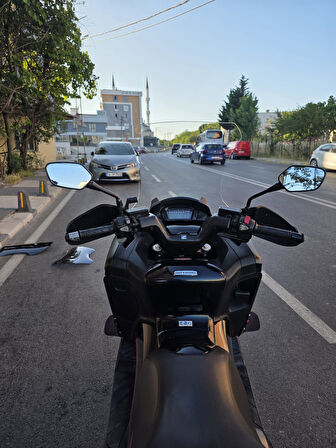 MOTOCAM Honda NC 750 D İntegra Siperlik Ön Cam 2014-2020 Model 68cm Şeffaf Renkli 4mm